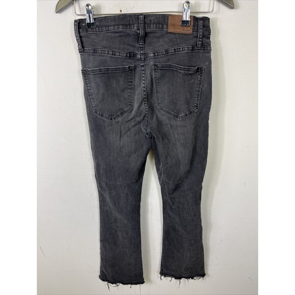 Madewell Size 27 Cali Demi-Boot Jeans in Bellspring Wash Button-Front Edition - Picture 3 of 4
